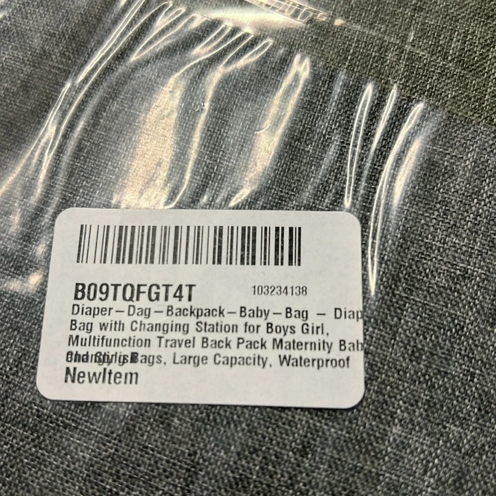 NWT Diaper Bag Backpack with Changing Station - Picture 3 of 4